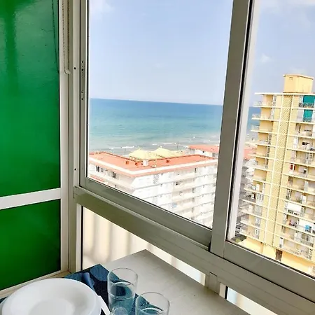Vistas Al Mar, 11 Planta, 50m Playa!! * Miramar