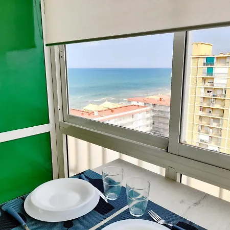 Apartment Vistas Al Mar, 11 Planta, 50m Playa!! Miramar